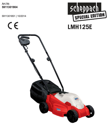 Scheppach lmh125e electric - lmh125e,
