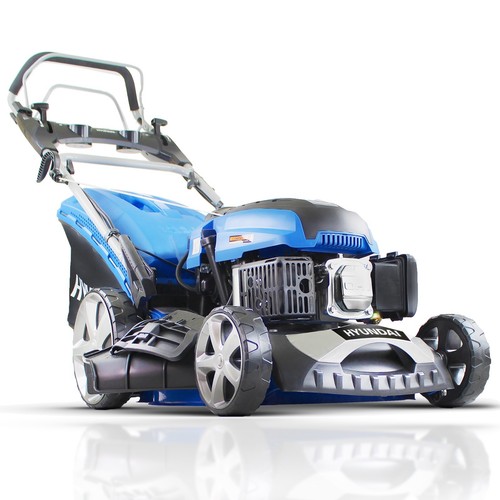 Petrol lawn mower self - mower,