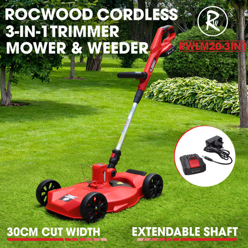 20v cordless 1 trimmer - cordless, 3-in-1
