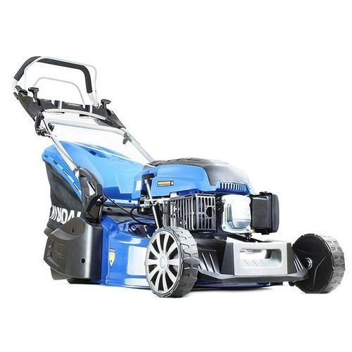 Petrol roller lawn mower self - roller,